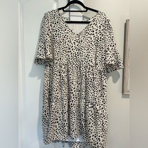Black and White Dress